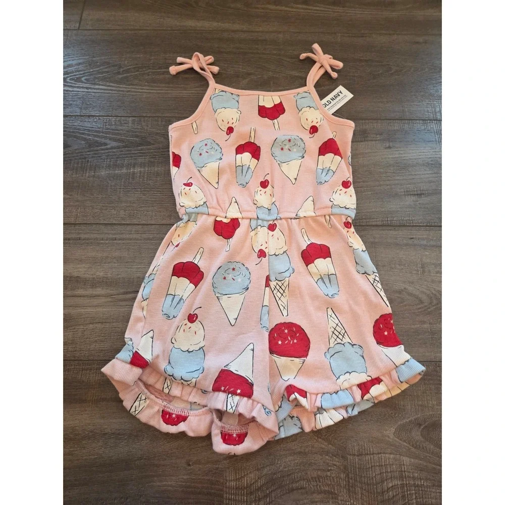Old navy toddler girl romper 5t